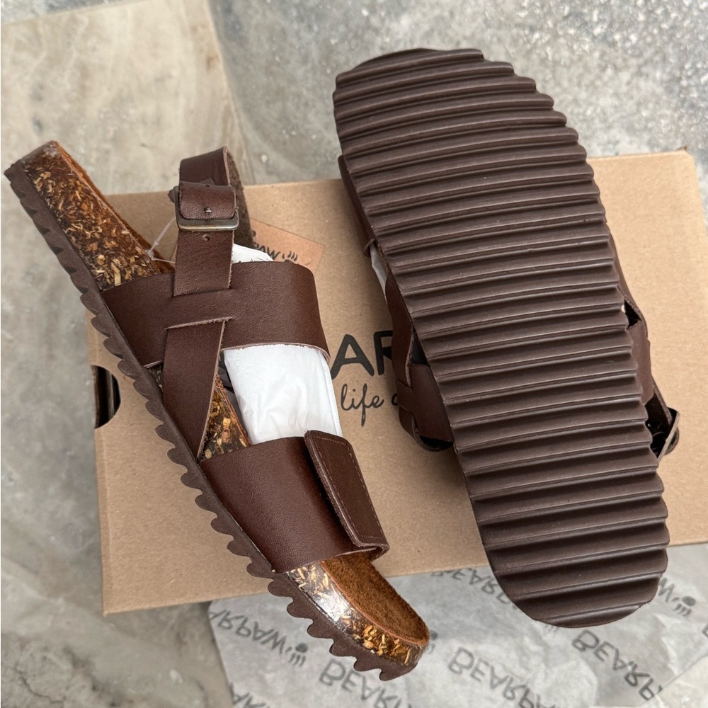 BearPaw Women’s Dark Brown Sandals - Picture 3 of 5